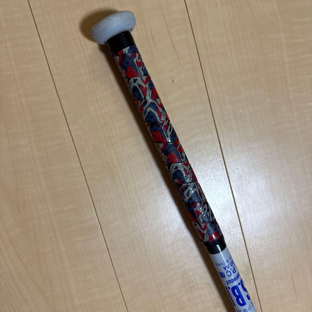 バット 青ワニ　ワニクラッシャー82cm バットケース無し　破れあり