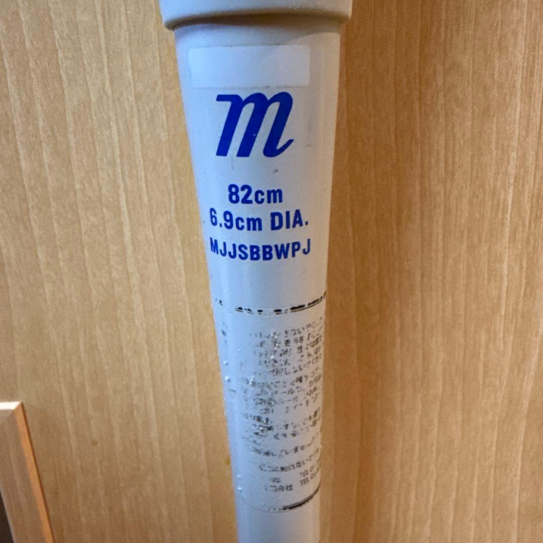 バット 青ワニ　ワニクラッシャー82cm バットケース無し　破れあり