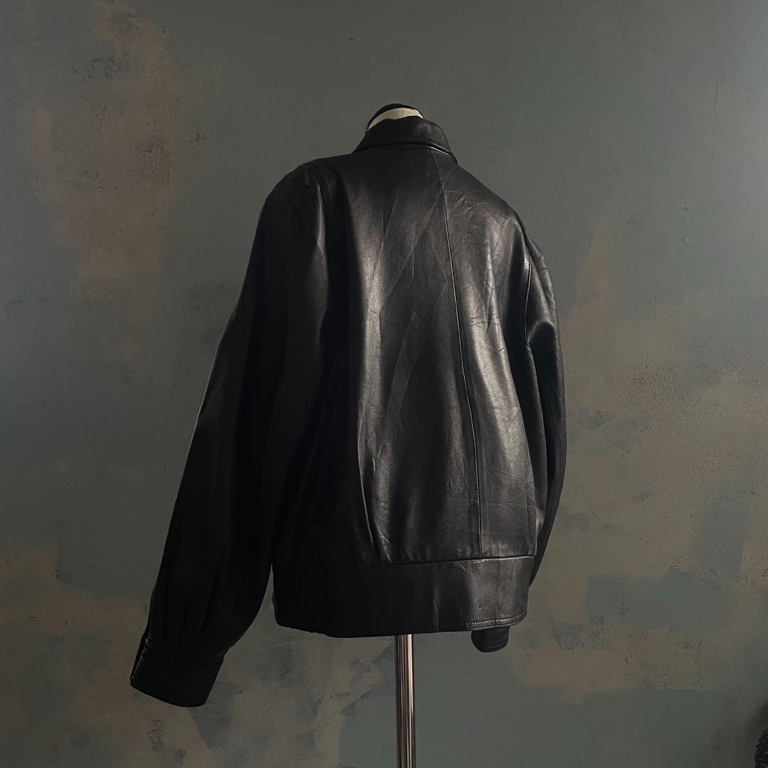 A-2“paris diffusion“本革“短丈“bomber jacket