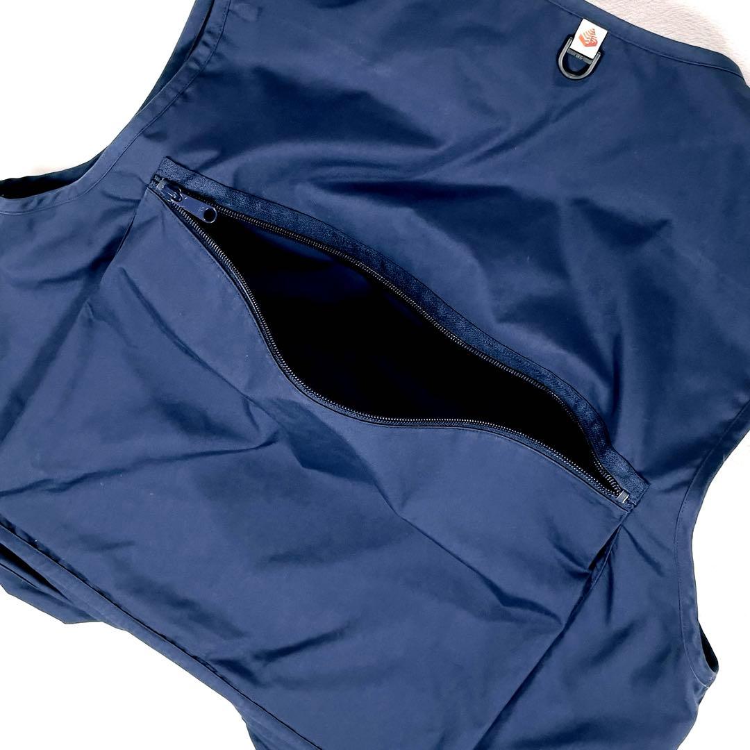 【極美品•XL】 マウンテンリサーチ×コロンビア フィッシングベスト ネイビー