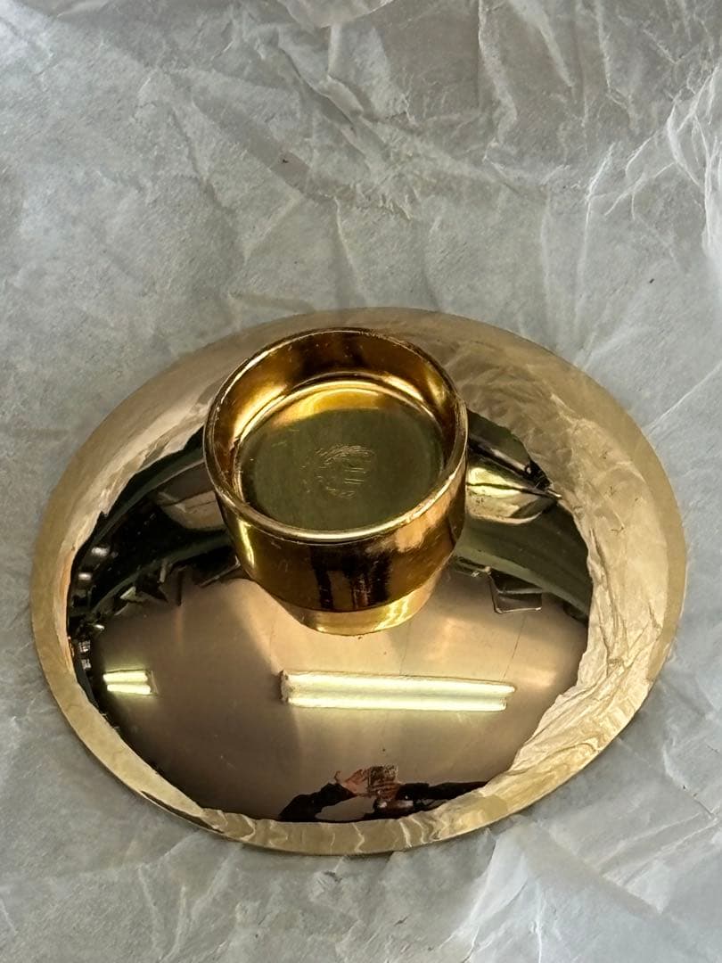 金杯 菊紋 木箱付き 24KGP 金メッキ 昭和レトロ 表彰 記念品