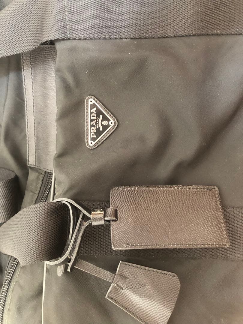 PRADA プラダ★ボストンバッグ★本物・中古・訳有特価