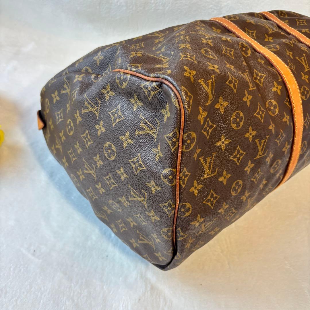 【希少✨】ルイヴィトン　ボストンバッグ　キーポル50レザー　モノグラム