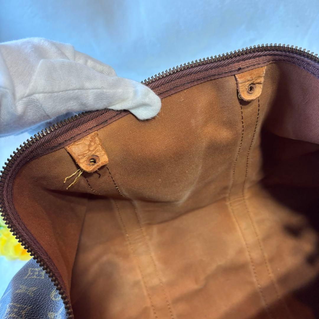 【希少✨】ルイヴィトン　ボストンバッグ　キーポル50レザー　モノグラム