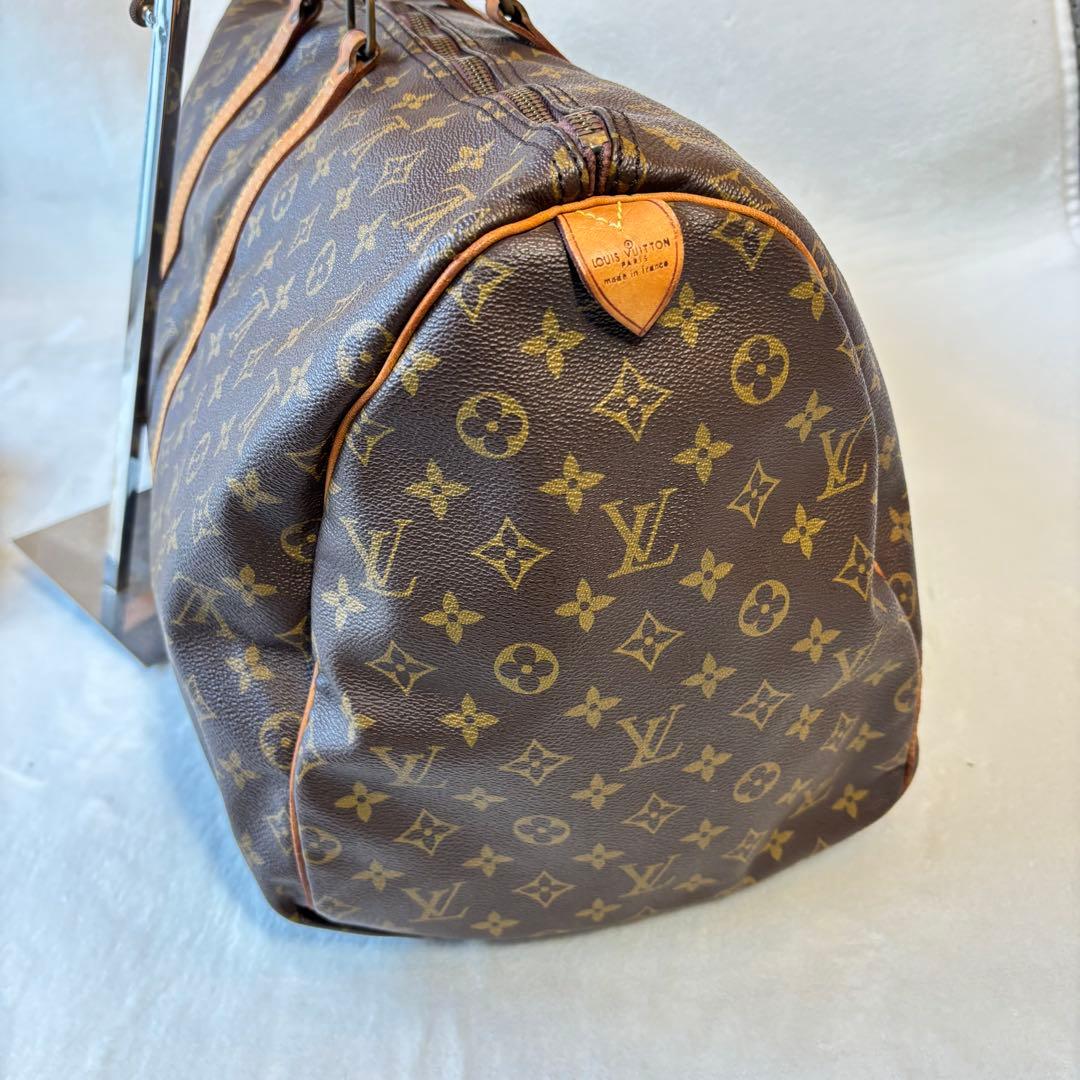 【希少✨】ルイヴィトン　ボストンバッグ　キーポル50レザー　モノグラム