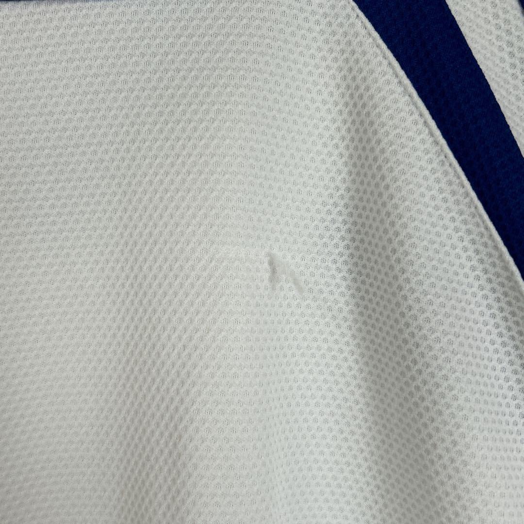 NIKE ナイキ メッツ ゲームシャツ XL 刺繍ロゴ 全刺繍 MLB 青 白