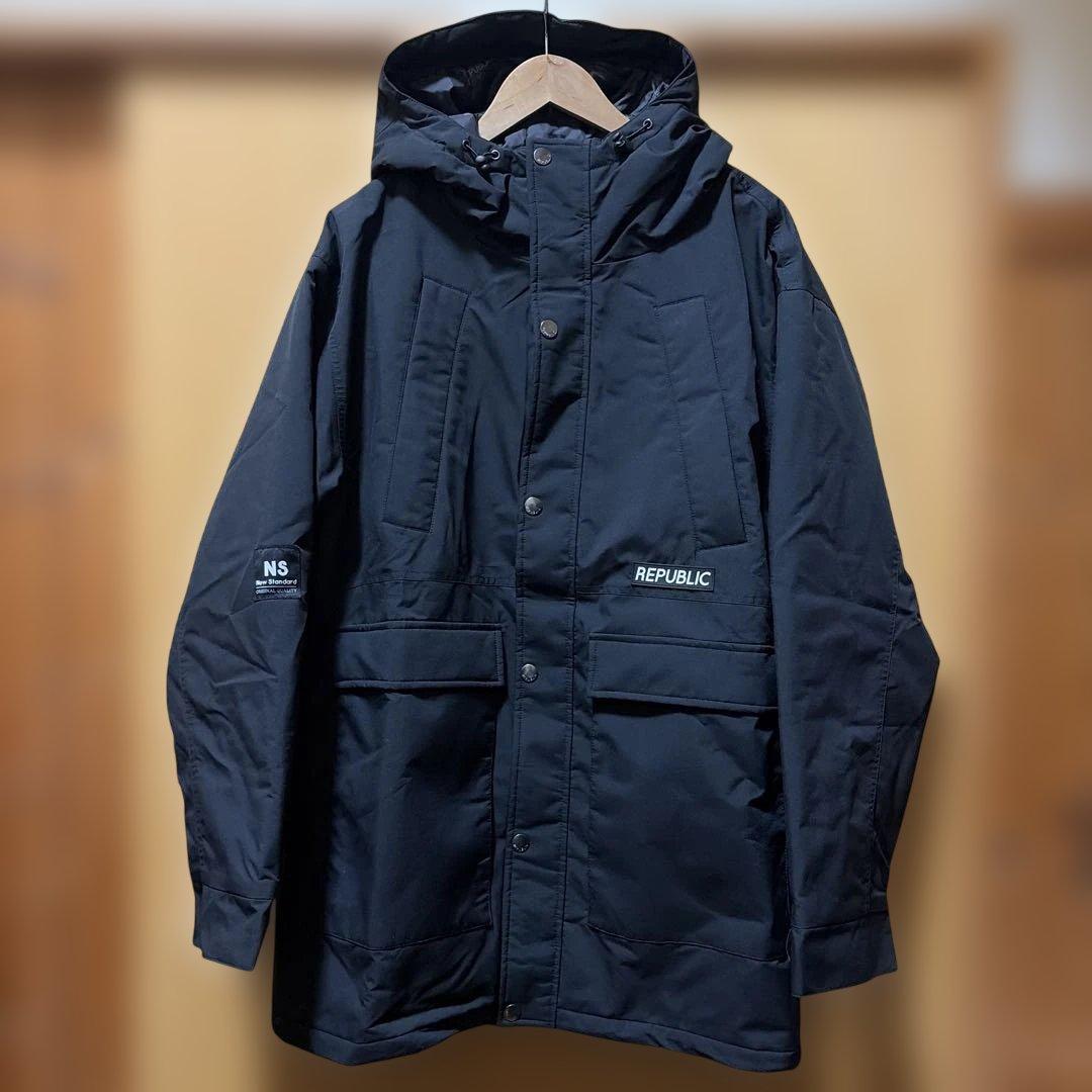 スノーボード REPUBLIC&CO NAUGHTY MOUNTAIN PARKA Black