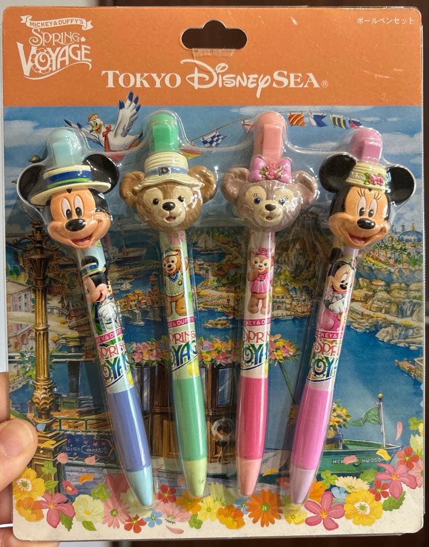 ディズニーシー　スプリングヴォヤッジ　ボールペンセット