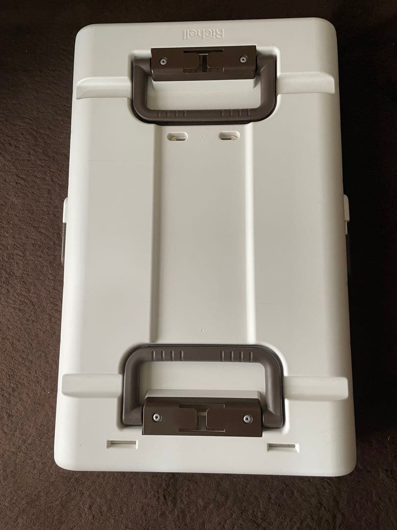 リッチェルキャンピングキャリー折りたたみLサイズアイボリー