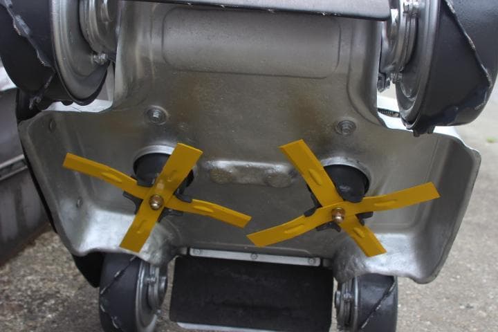 草刈機　オーレック　スパイダーモアー　SP850A　4WD　爪新品　斜面刈