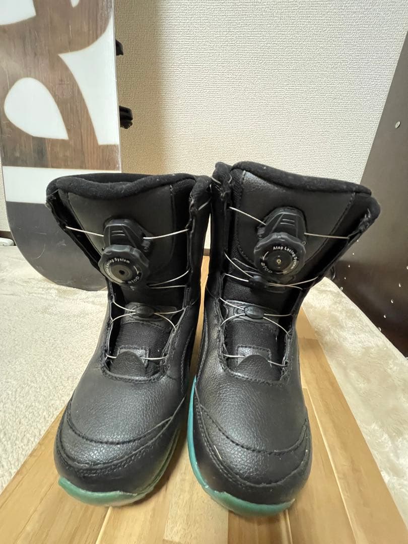 HEAD キッズ、ジュニア用　板120cm、ビンディング 、ブーツ3点セット