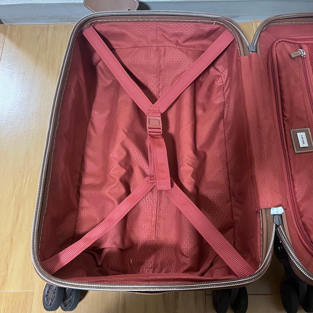 DELSEY CHATLET AIR チョコレート 39L 機内持ち込み可