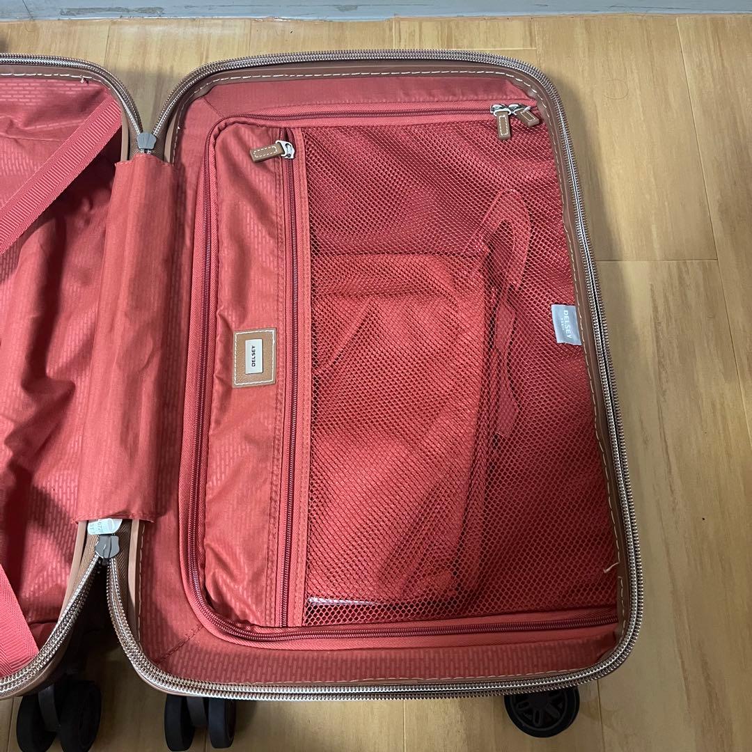 DELSEY CHATLET AIR チョコレート 39L 機内持ち込み可