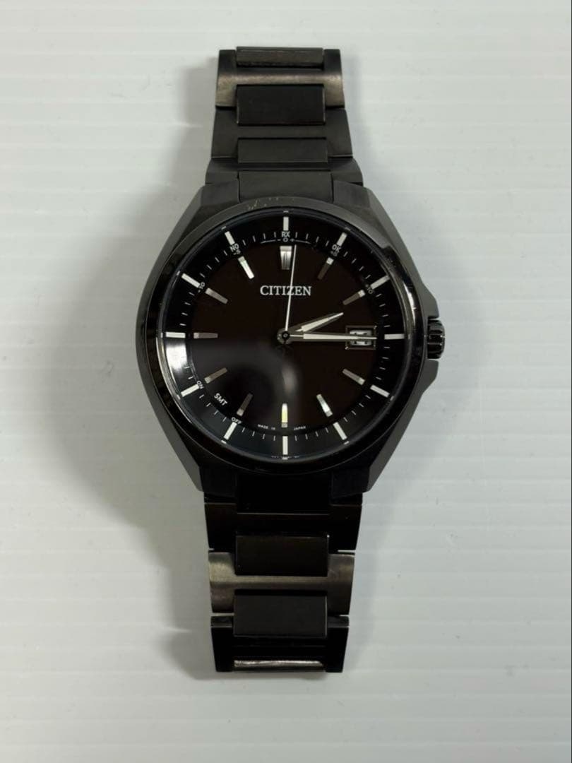美品❗️CITIZEN・ATTESA・CB3015ー53E・スーパーチタニュウム