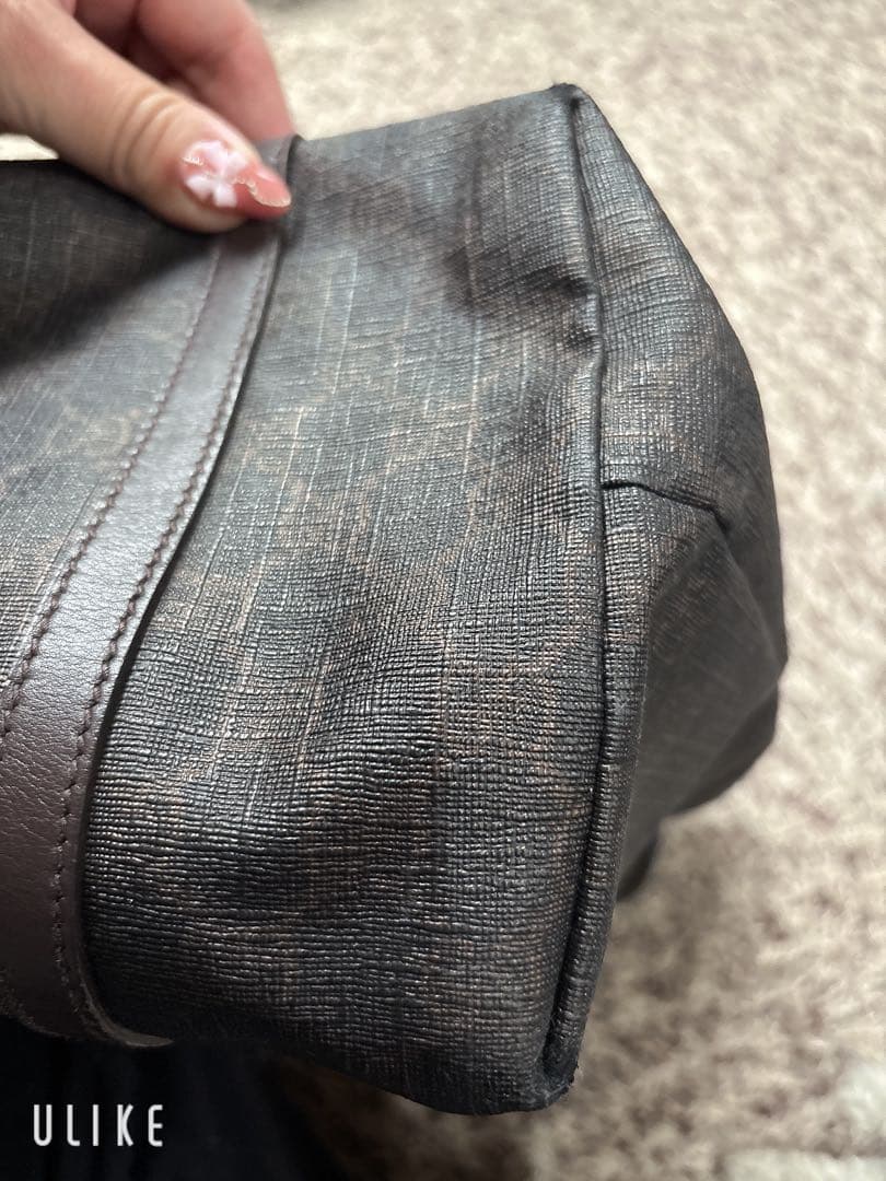 グッチ トートバッグ GGスプリーム PVC レザー A4収納 肩掛け レザー