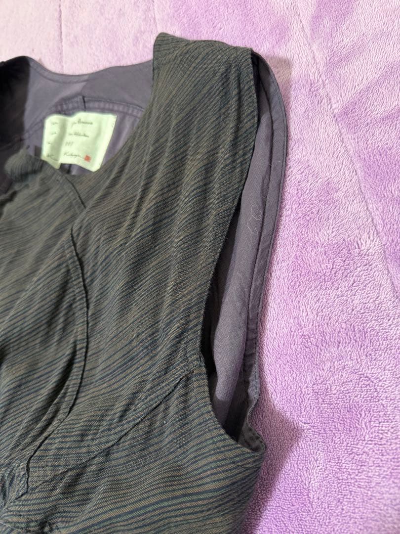 【未使用】K-Kenkyusya ワンピースジレ パープル系 2way