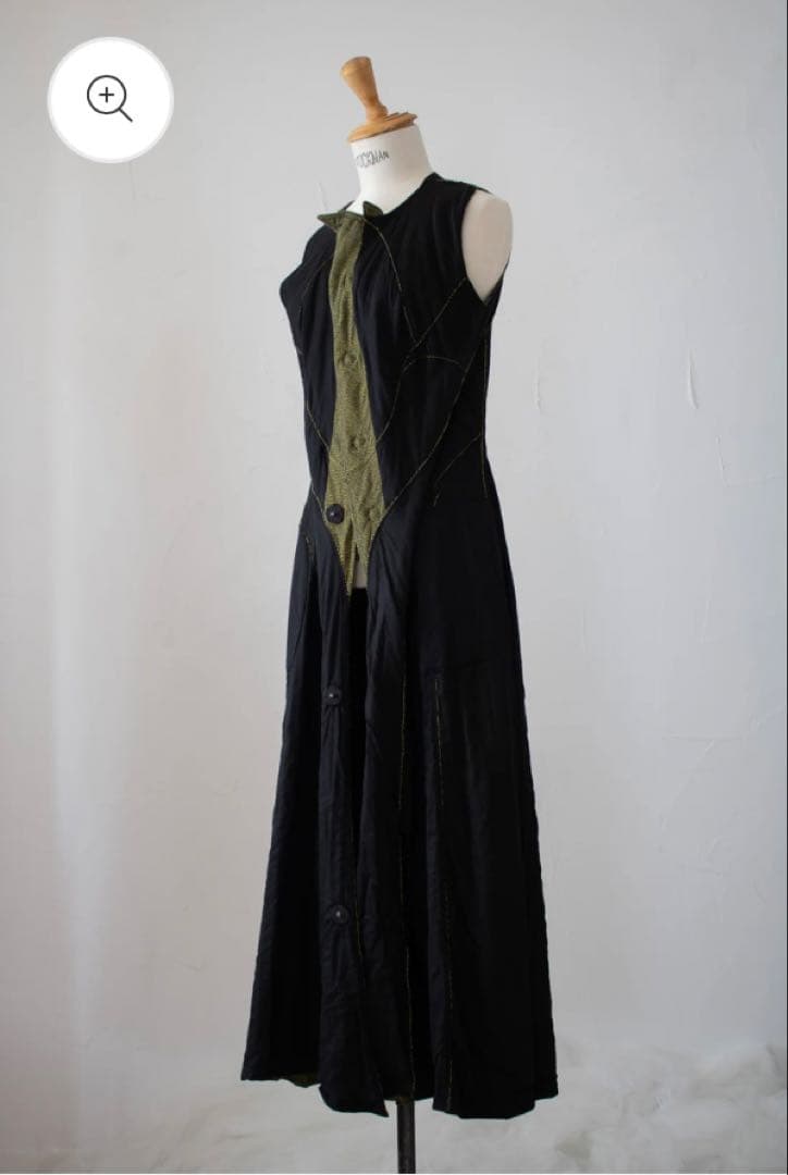 【未使用】K-Kenkyusya ワンピースジレ パープル系 2way