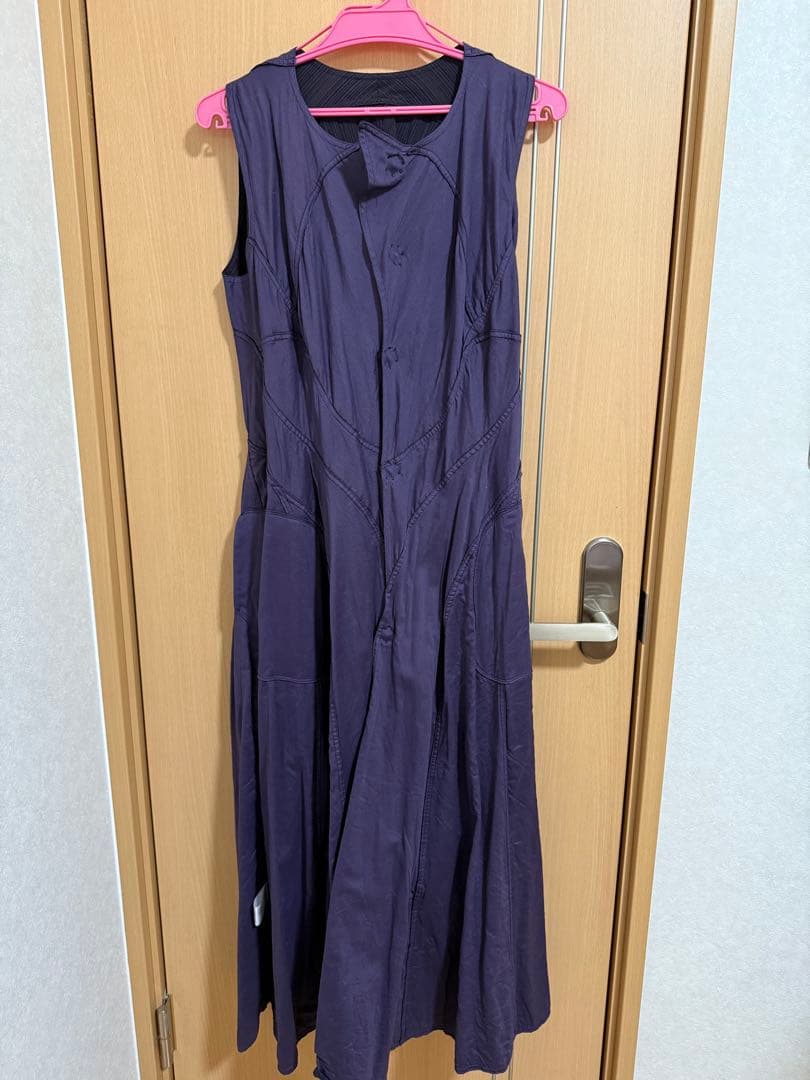 【未使用】K-Kenkyusya ワンピースジレ パープル系 2way