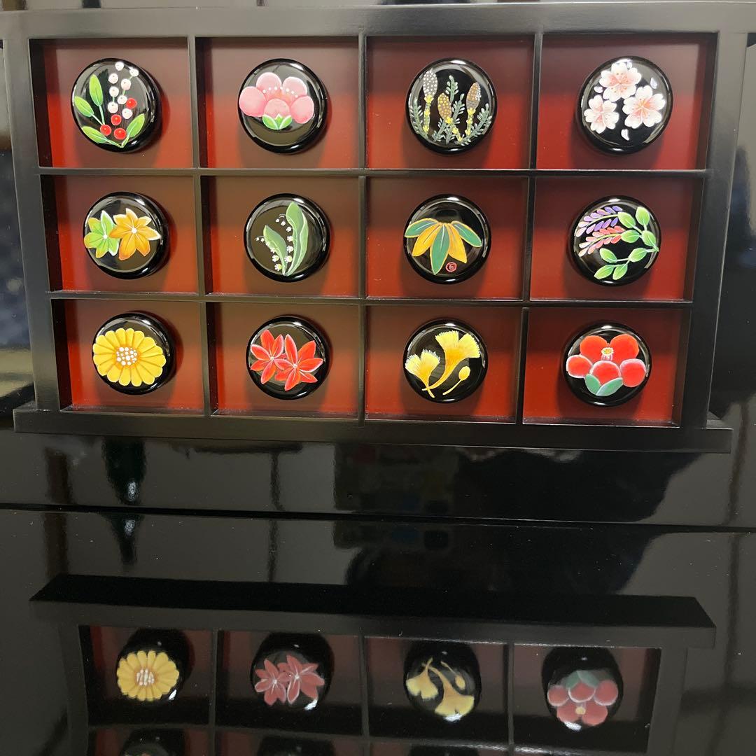 四季十二種 飾台屏風　お雛様用台のみ幅80cmサイズ