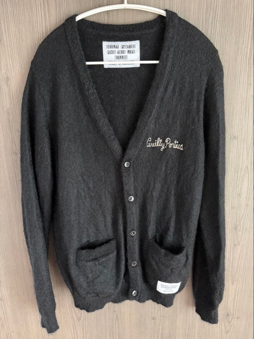 ［美品希少］WACKO MARIAワコマリア　モヘアカーディガンMサイズ