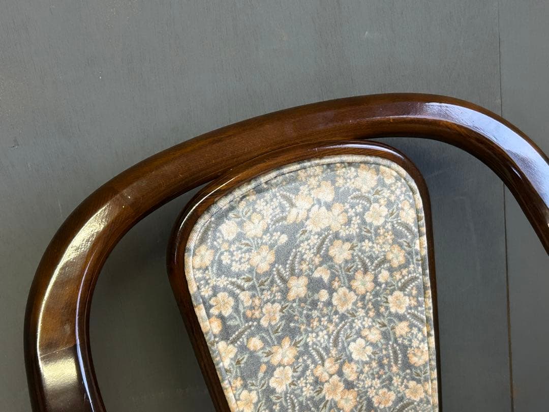 リメイク品　尾州生地　イエロー座面　カリモク　コロニアル　アームソファ　NI