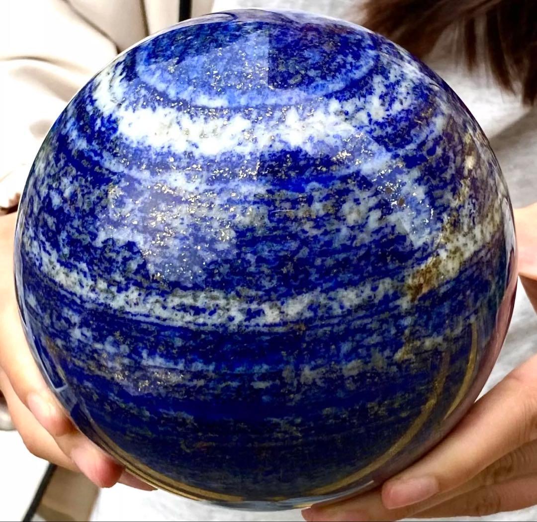 ラピスラズリ　丸玉　3.31kg