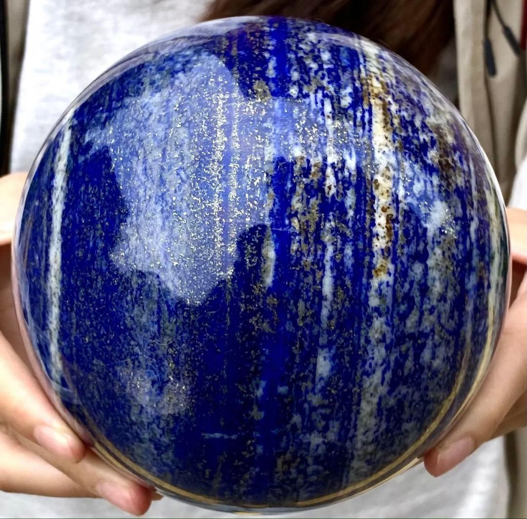 ラピスラズリ　丸玉　3.31kg