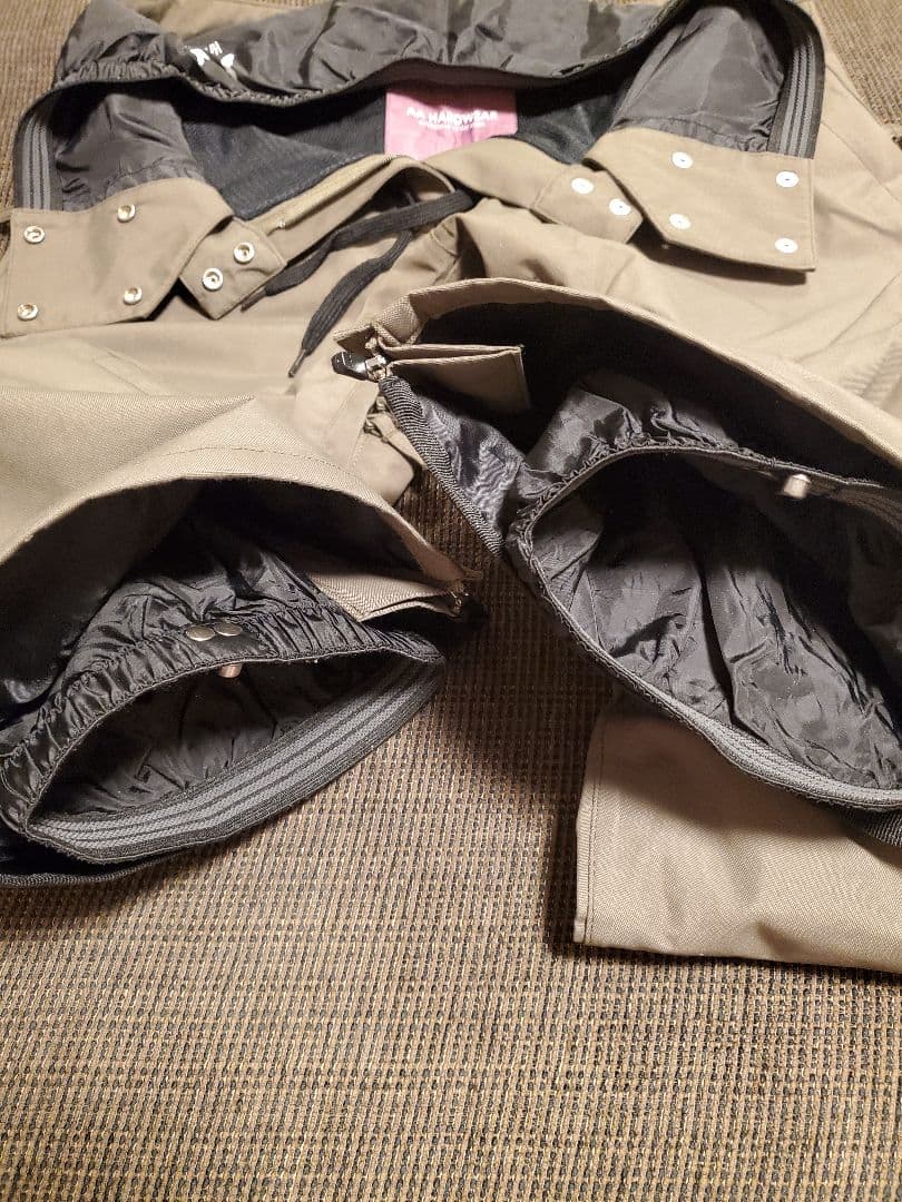 AA hardware スノーボードウェア　上下　３点　セット　ベスト　パーカー