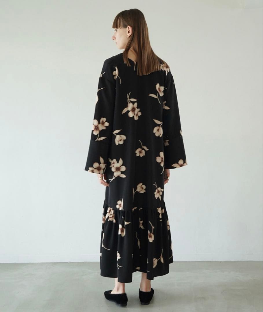 ワンピース CLANE W FACE GATHER SWITCH ONEPIECE