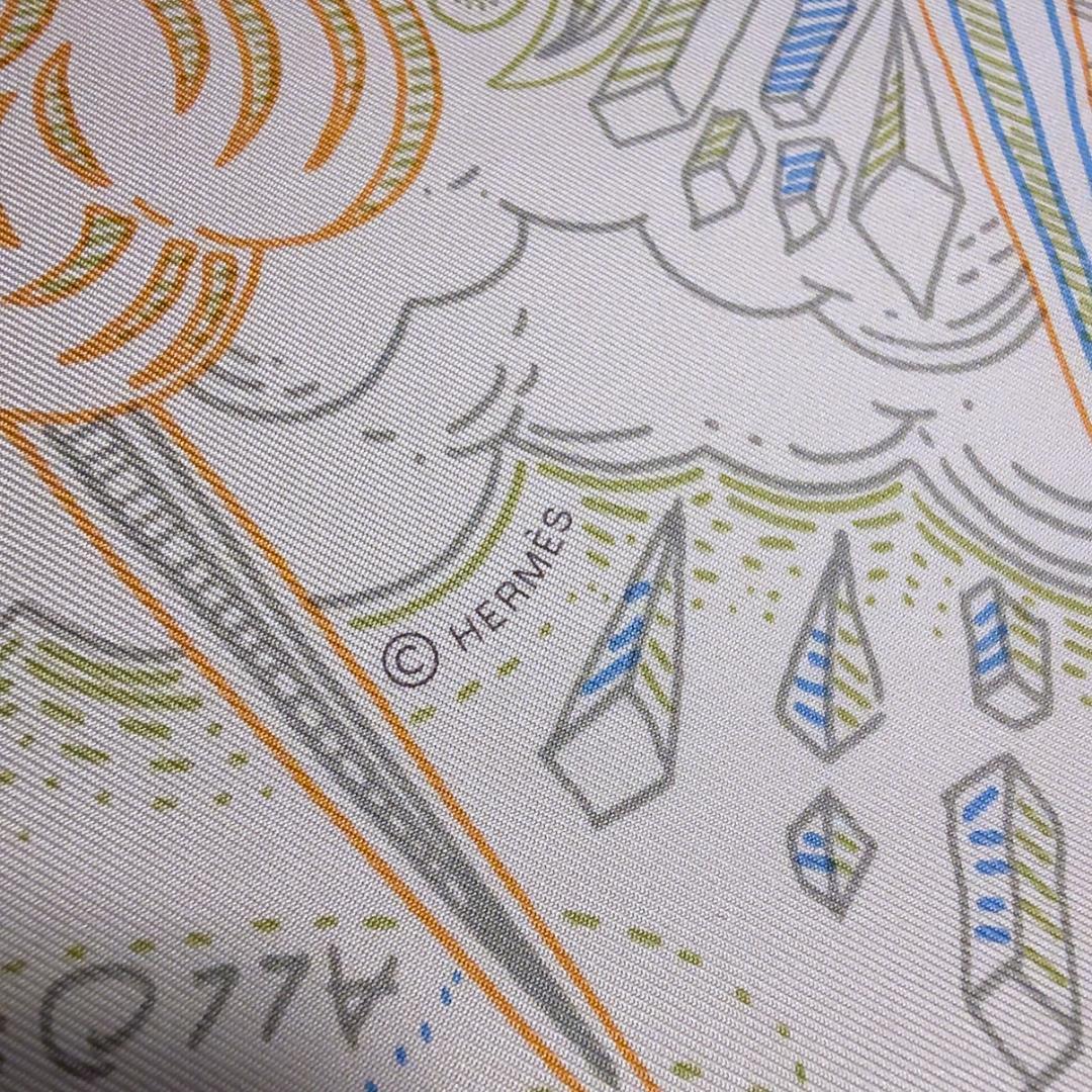 ◇エルメス◇カレ90/スカーフ/プリーズ・ホールド・ザ・ライン/タグ付き/希少品