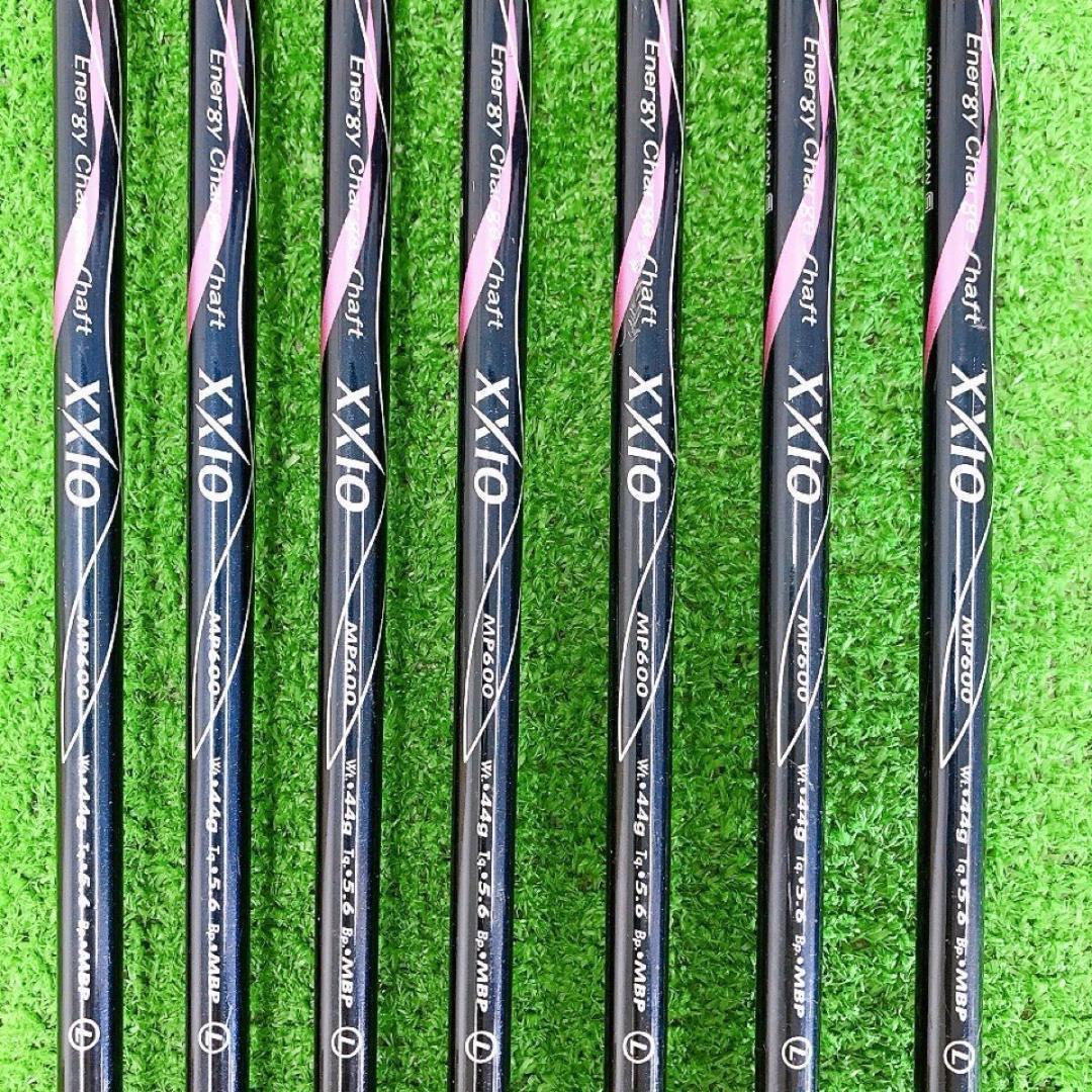 テ16★ゼクシオ6 7本レディースアイアンセット MP600L ピンク XXIO