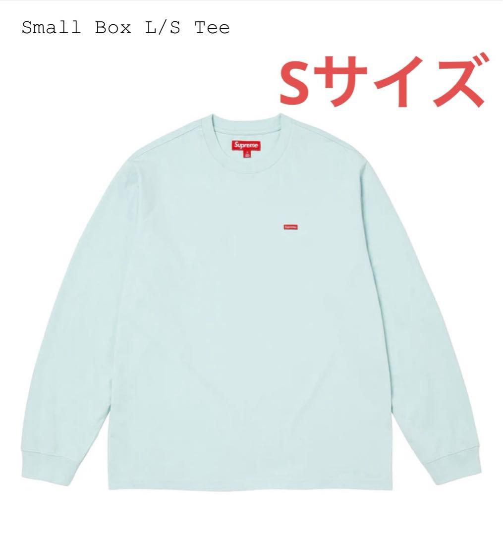 トップス Supreme Small Box L/S Tee Light Blue S