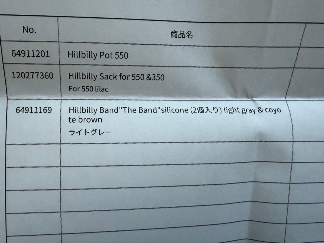 ジンダイジマウンテンワークス　ヒルビリーポット