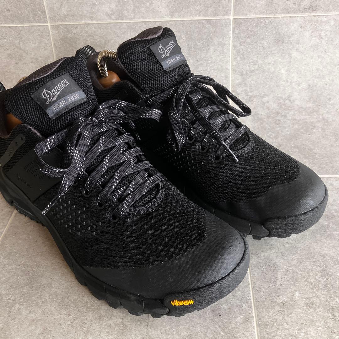極美 Danner TRAIL 2650 GTX 黒 ゴアテックス Vibram