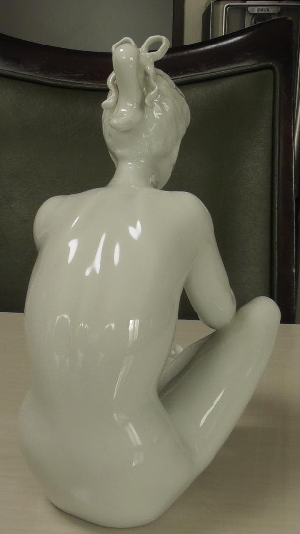 KAISER　カイザー【KAISER製　縦笛を吹く裸婦】　リヤドロ　Ｌ545