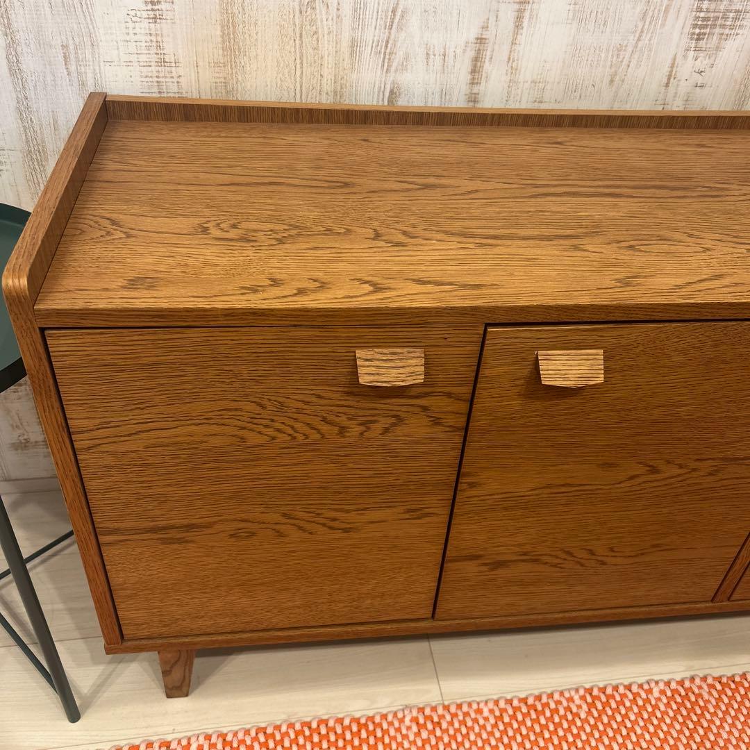 ウニコ　unico クルト サイドボード キャビネット オーク