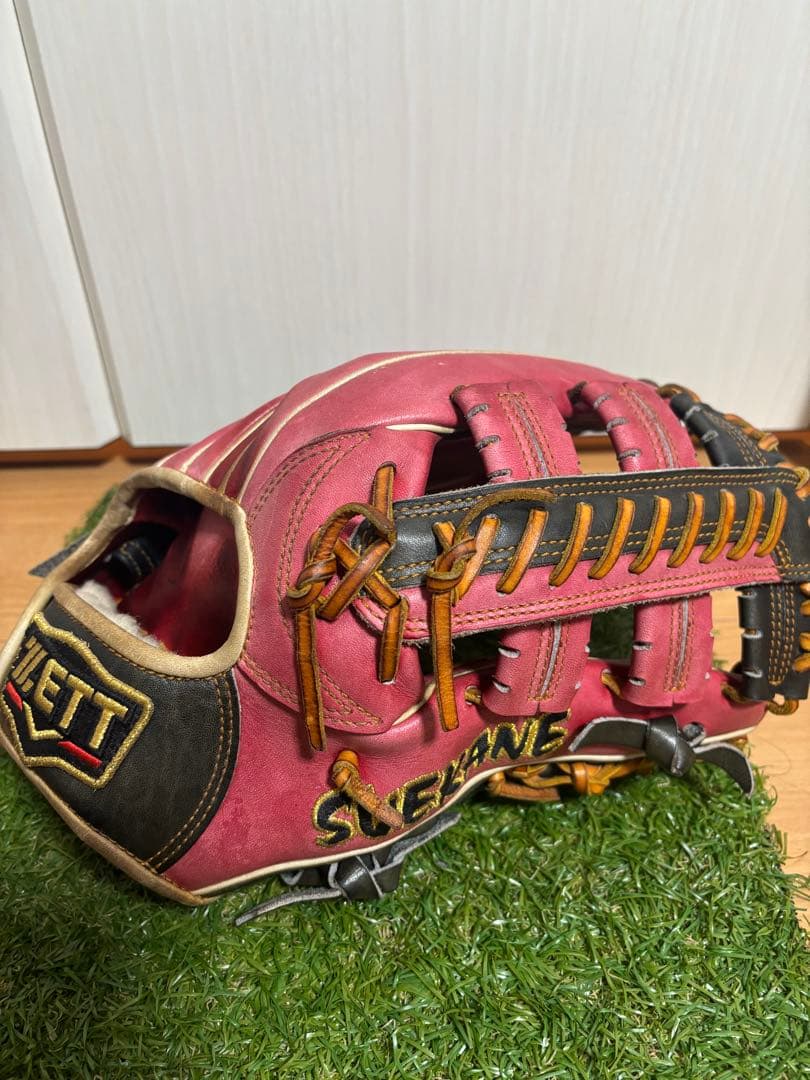 プロ支給品　実使用　末包昇大　広島カープ　ゼット　プロステイタス　外野手　コユニ
