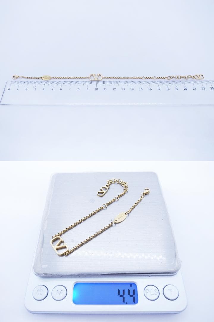 ヴァレンティノ ブレスレット Vロゴ シグネチャー ブレスレット ゴールド