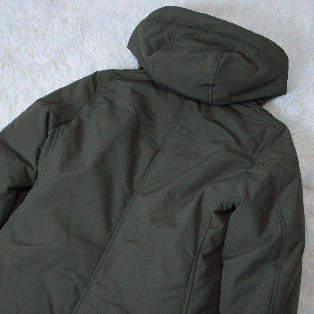 UNIQLO ユニクロ ウルトラウォームハイブリッドダウンロングコート オリーブ