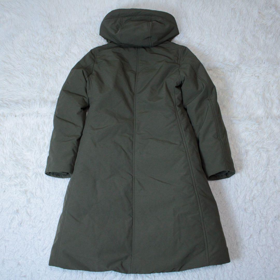 UNIQLO ユニクロ ウルトラウォームハイブリッドダウンロングコート オリーブ