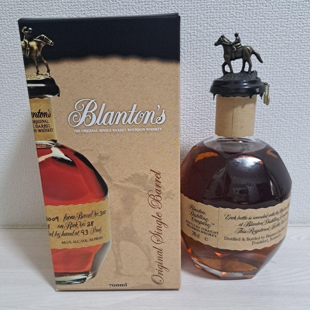 Blanton's シングルバレルバーボンウイスキー 700ml
