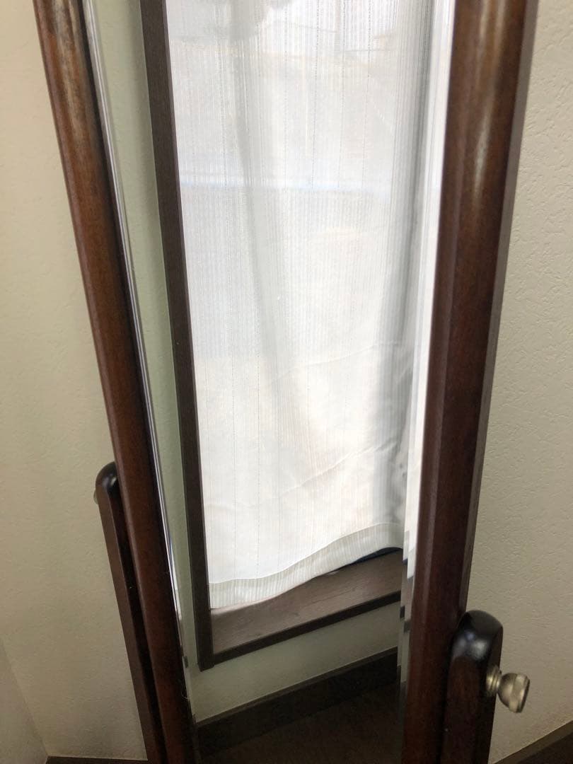 希少サイズ 限定1台 松本民芸家具 姿見 鏡 ミラー ミズメザクラ 送料無料