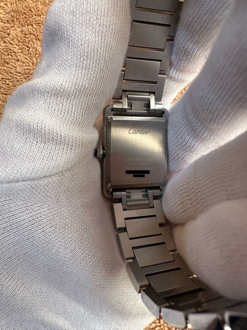 カルティエ(Cartier) tank must　金属ベルト　19MM　未使用品