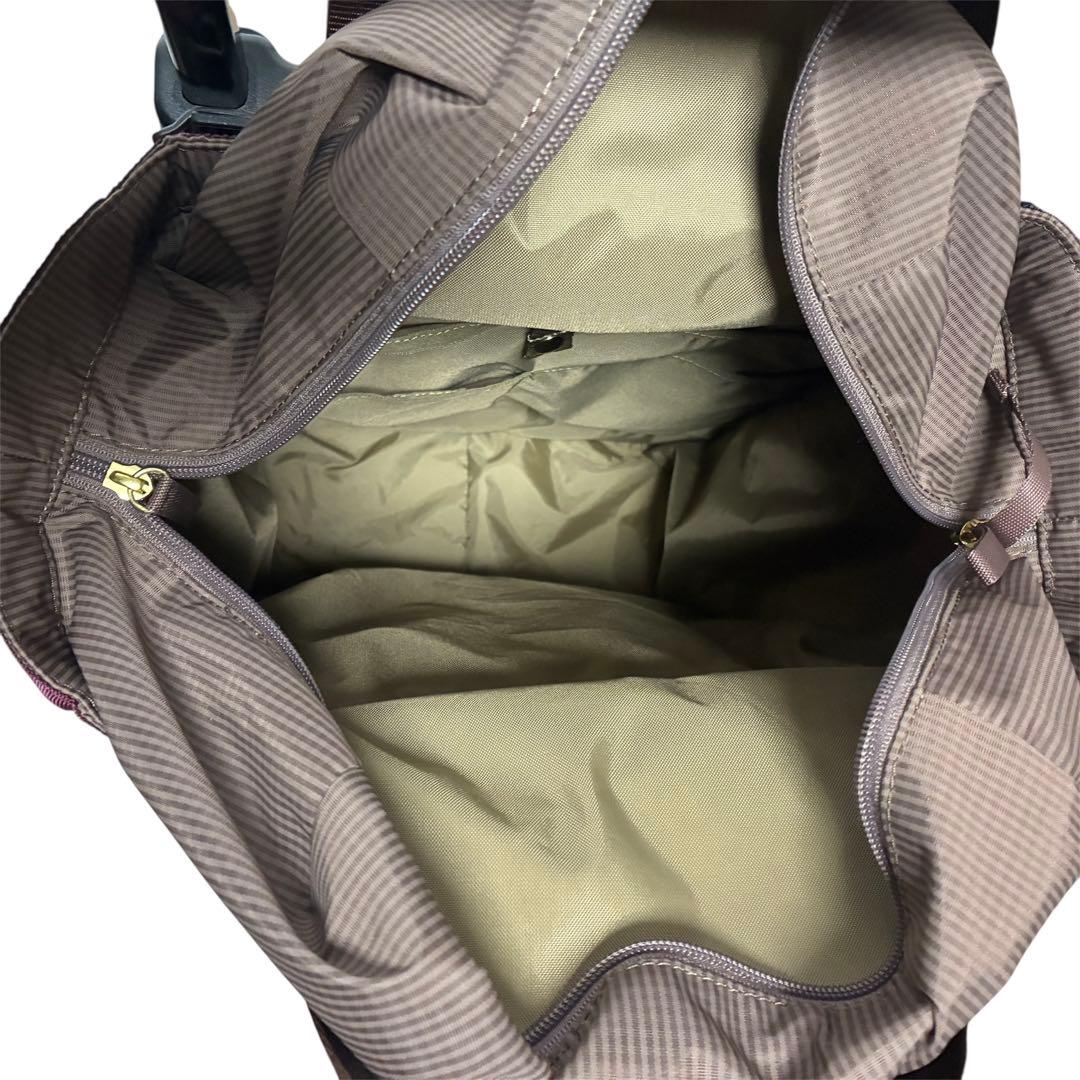 SWANY ルバンド キャリーバッグ カート リボン グレージュ キャリーケース