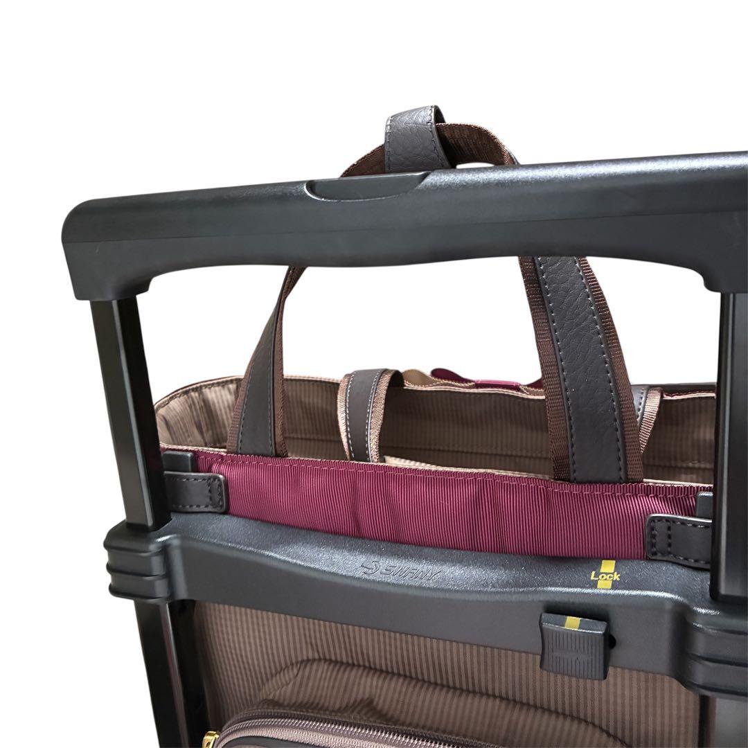 SWANY ルバンド キャリーバッグ カート リボン グレージュ キャリーケース