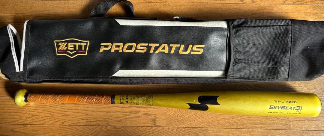 SKYBEAT 21 ゴールドバット ケース付き 傷や汚れあり