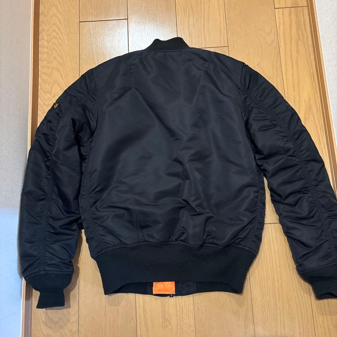 alphaブラック MA-1 フライトジャケット