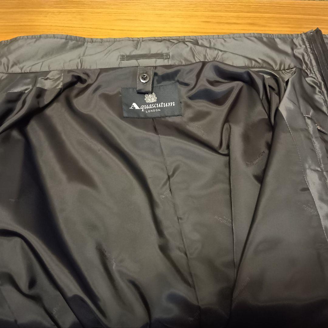 【美品】 aquascutum ライナー付き ステンカラーコート