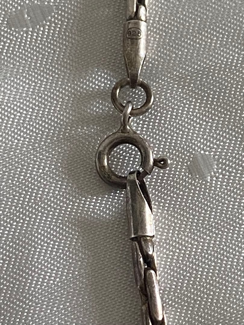 クロスモチーフ　SILVER 925 ビンテージ ネックレス　22g 刻印あり