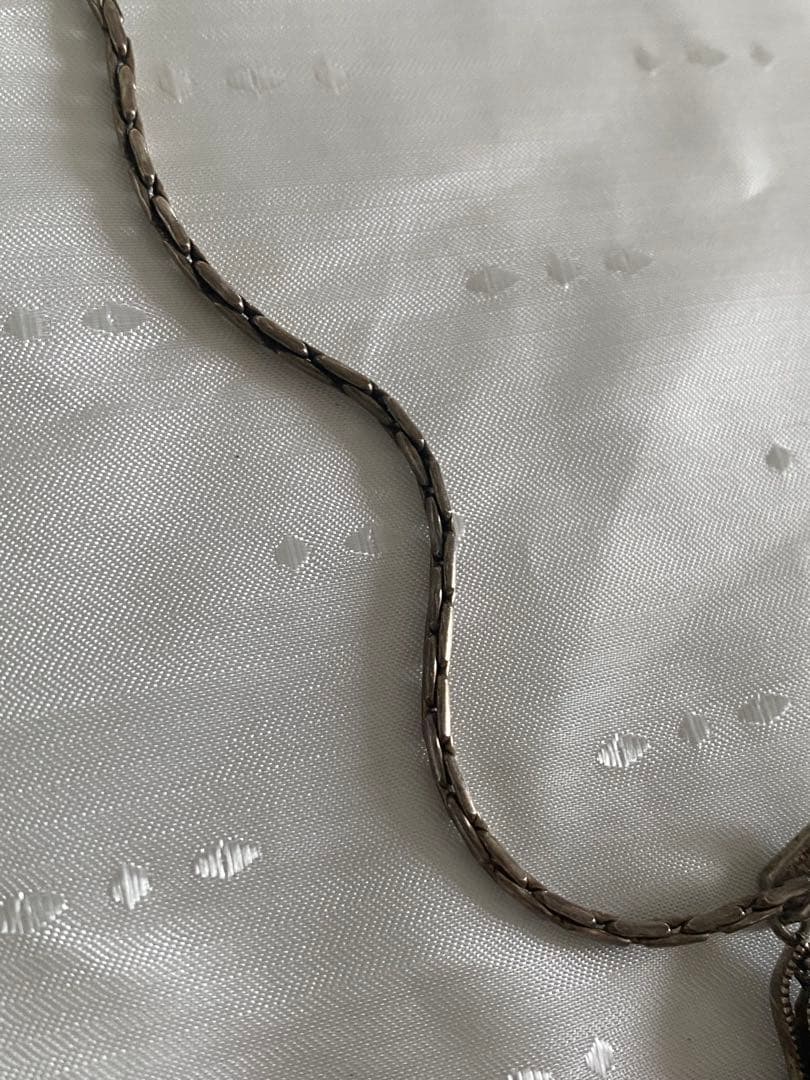 クロスモチーフ　SILVER 925 ビンテージ ネックレス　22g 刻印あり